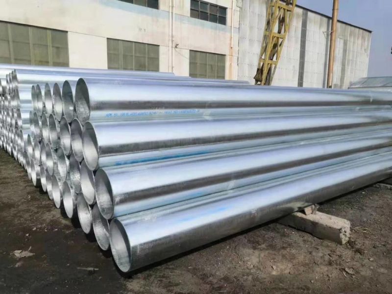 BS1387 Galvanized Seamless Steel Pipe