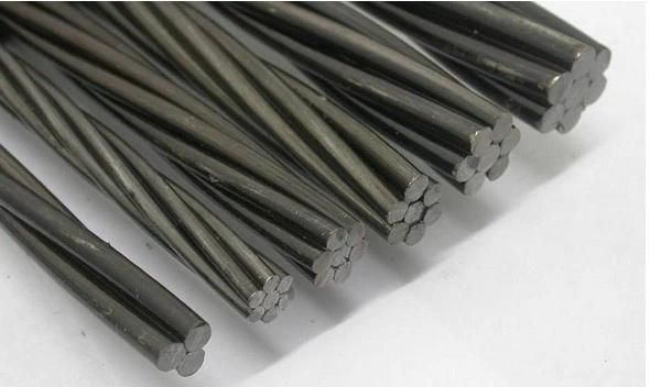 9.53mm 12.70mm 15.24mm PC Steel Wire Gbt5224 Steel Strand PC Strand for Construction