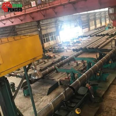 SSAW 219~2500mm Diameter Anti Corrosion Surface Treatment Spiral Pipe