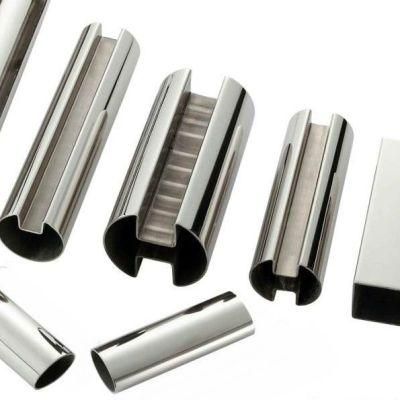 Stainless Steel Slotted Tube for Handrail