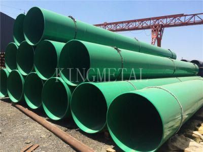 API 5L Gr. B Welded Steel Pipe External 3 PE Coating