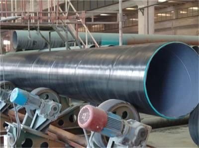 3lpe Coated Outside Health Fbe Coated Inside SSAW Steel Pipes