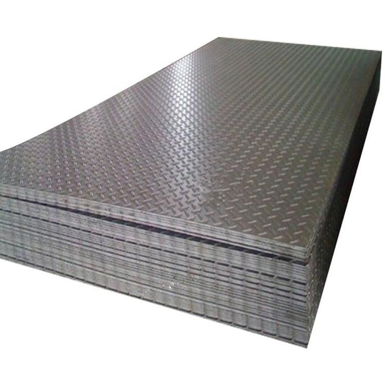 Factory Supply High Quality Hot Rolled HDG Galvanized Steel Checker Plate Price