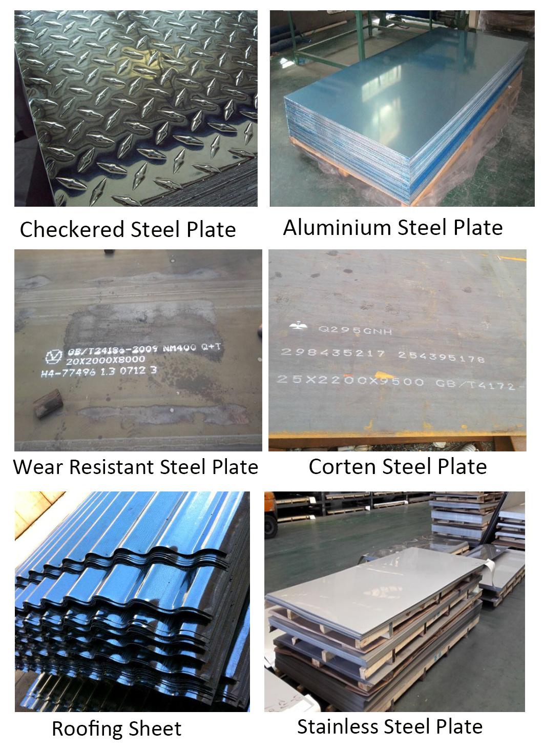 Stainless Ms Checker Checkered Chequered Metal Steel Plate