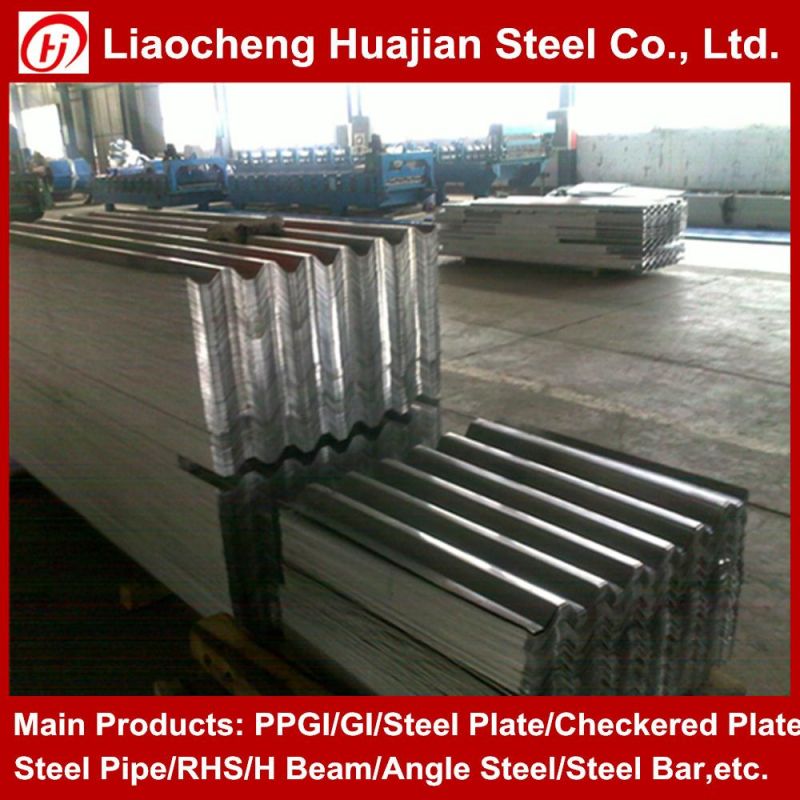 SGCC Dx51d Zinc Corrugated Galvanized Steel Roofing Sheet for Building