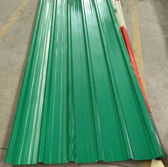 Cold Rolled Coated Sheet Color Galvanized Corrugated Roofing Sheet