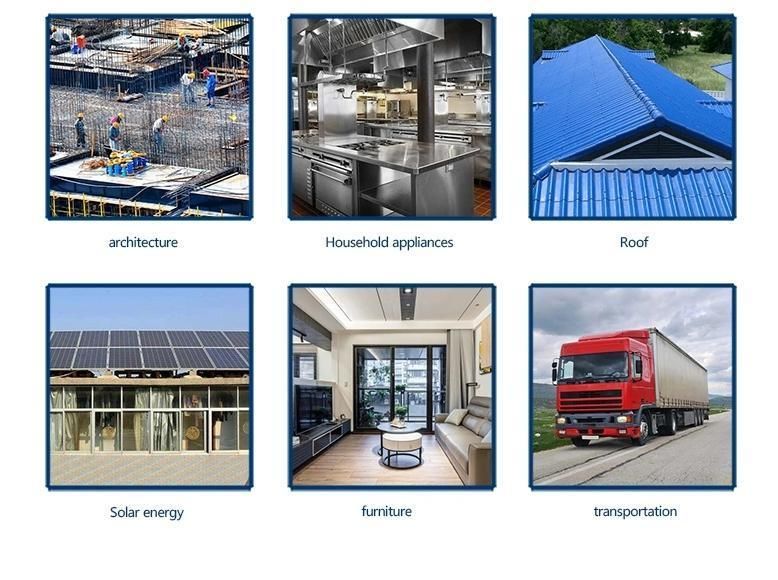 Decorate Color Coated Galvanized Coating PPGI PPGL Steel Coil