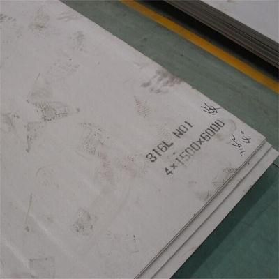 Ss 201 304 316 Stainless Steel Plate Sheet Acid Resistant for Kitchen