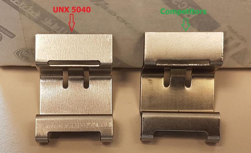 FKM Coating Gasket Material NBR Coating Steel Material for Brake Pad Shim