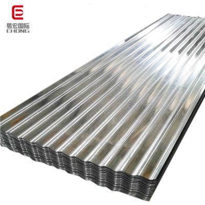 Steel Material Dx51d, Dx52D, Dx53D Zinc Coated Corrugated Galvanized Steel Roofing Sheet