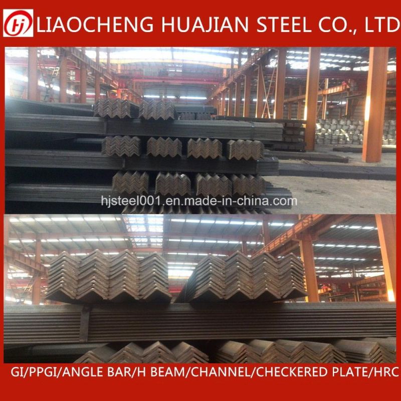 China Supplier L Profile Iron Angle Steel Bar