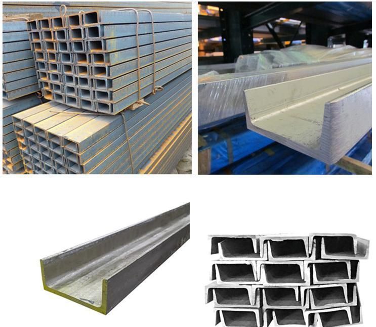 Industrystructural Steel Profiles/Upn/ U Channel Steel Sizes (Q235, SS400, ASTM A36, ST37, S235jr,)
