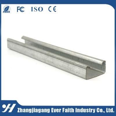 Galvanized Steel Unistruct C Channel for Solar Stand Roll Forming Production Machine