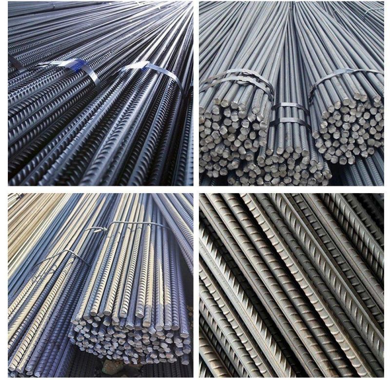 Grade 60 Ss400 S355 HRB335 HRB400 HRB500 Iron Deformed Steel Bar Rod Hot Rolled Steel Rebar for Building Construction