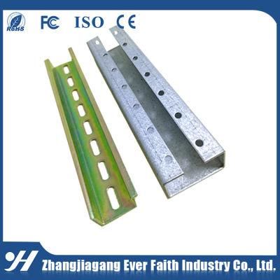 Slotted Steel Strut C Channel