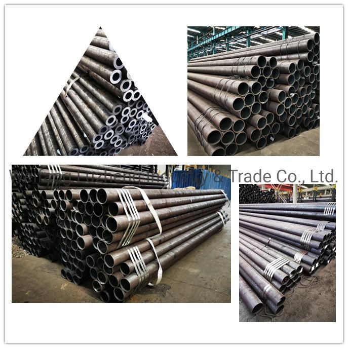 China Factory Seamless Steel Pipe 16mn Q355b Q345b Q235B, Steel Pipe 15CrMo, Pressure Boiler Steel Tube 12crmo