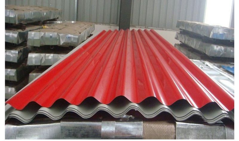 Color Coated Corrugated Roofing Metal Steel Sheet ASTM Metal Roof