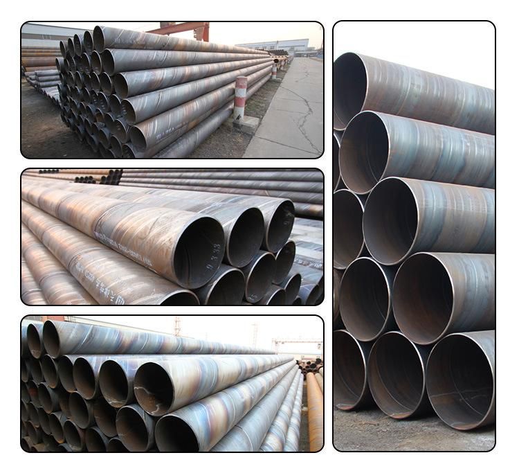 Large Diameter 600mm Spiral Welding 18 Inch SSAW Steel Pipe