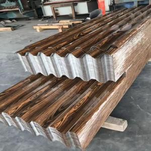 0.3mm, 0.4mm, 0.5mm Thickness Aluzinc Corrugated Iron Roofing Sheet