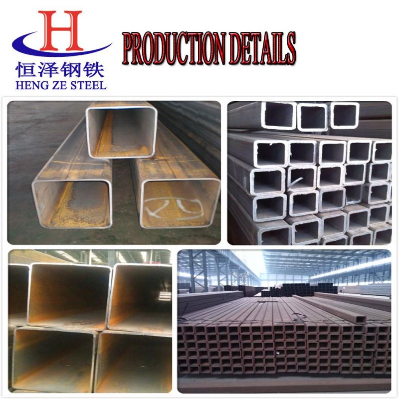 Steel Products Rectangular Steel Tube St37 Hot Rolled Hollow Section