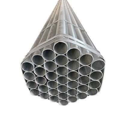 1.5 Inch Galvanized Pipe Stk400 Gi Steel Pipe Thin Wall Round Tube