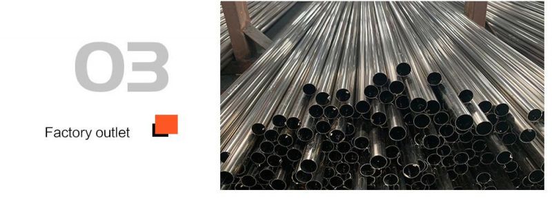 China Made Precision Welded 201 202 304 304L 316 316L Stainless Steel Pipe Tube 0Cr18Ni9 022cr19ni10