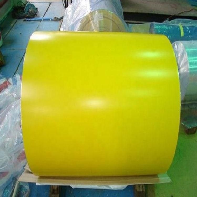 High Quality Factory PPGI Color Coated 9025 Sheet Metal Zinc Aluminium Roofing Coils