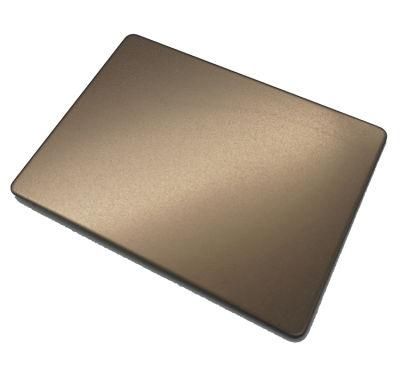 Taiyuda2 Hot Selling Group 800 mm Brown Color-2b Ba Vibration Decoration 4X8 Inox Austenitic Stainless Steel Sheet