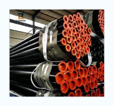 Carbon Steel Seamless Pipe ASTM A106 Gr. a Gr. B, Black Line Pipe ASME SA106 Gr. a Gr. B