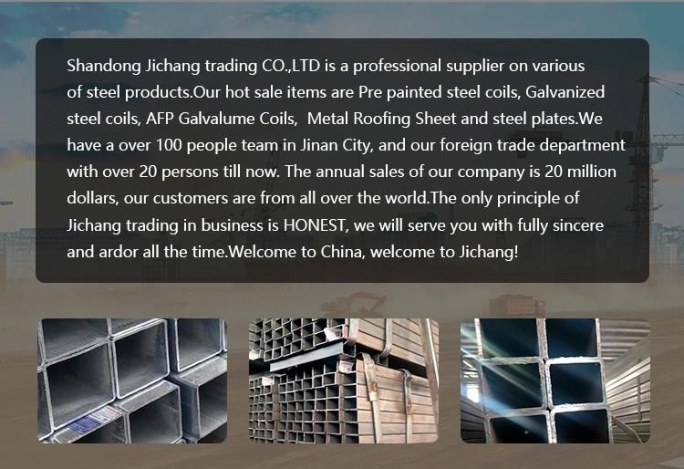 En10219/En10210 S235jrh/S275joh/S355j2h Q235 Q345/Q355 Cold Formed Hot Finished Steel Pipes Square Tube