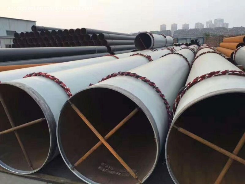 Penstock Pipe API SSAW Carton Anti-Corrosion Welded Carbon Spiral Steel Pipes Large Diameter Tubes