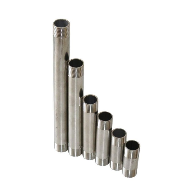 Stainless Steel 1/2 Inch Male Thread Connector Pipe 5/6/8/10/15/20/30cm Shower Rod Extension Tube Water Pipe Adapter