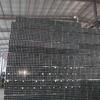 China Manufacterer Q235, Q195, A36 Tubular Steel Galvanized Rectangular Steel Hot DIP Galvanized Square Steel Pipe for Construction, Decoration