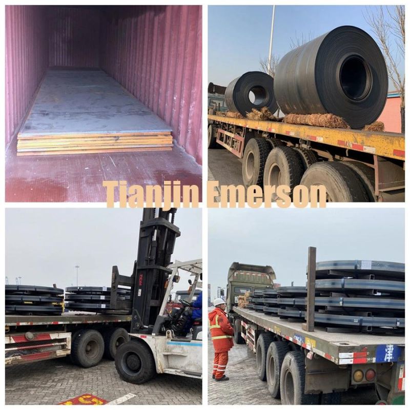 S235 S355 Ss400 A36 A283 Q235 Q345 Hot Rolled Iron Sheet/Hr Steel Coil Plate/Black Iron Sheet