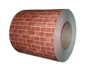 Color Coated Steel with Brick Pattern Antique Finish for Decoration