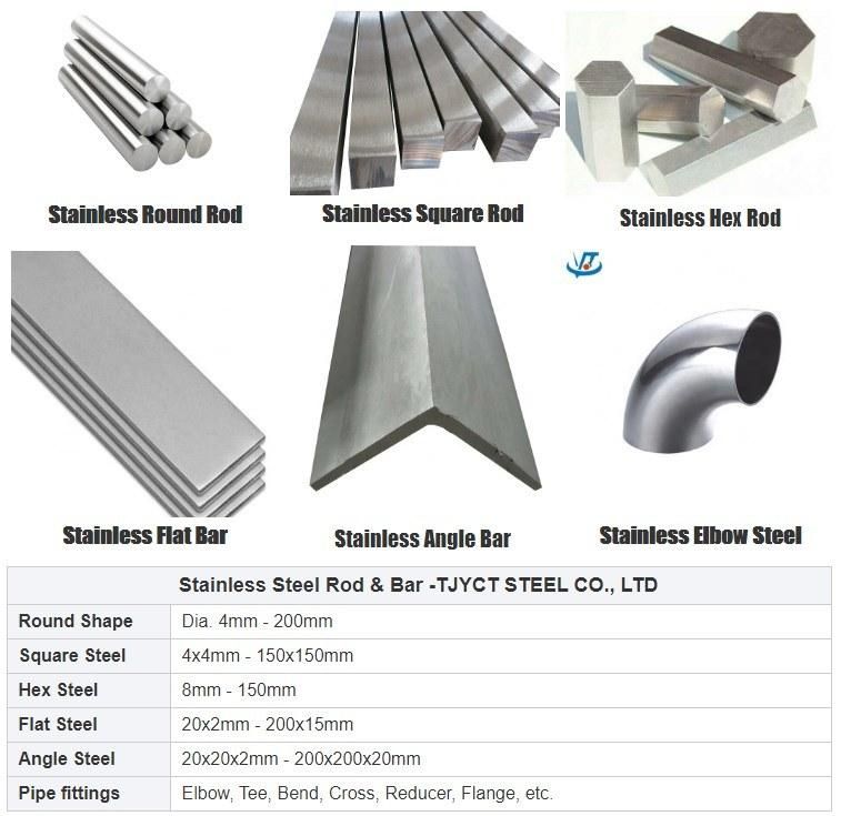 Construction Material Stainless Steel Bright Round Bar Shaft