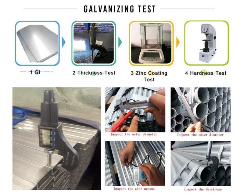 1 Inch 2 Inch 3 Inch China Supplier Hot Rolled Galvanized Steel Seamless Pipe and Tube Square / Rectangular Steel Pipe