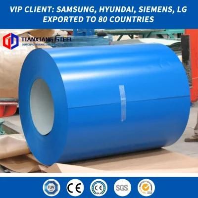 Iron Sheet Building Roofing Material Cold Roll/Hot Rolled Steel Coil Color Coated and Galvanized PPGI/PPGL Steel Coil