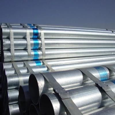 Galvanized Steel Pipe Hot Rolled Gi Zinc Coated Iron Tube