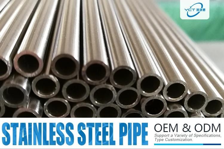 ASTM Round/Square/Rectangular Ss 201 304 316 310S 316ti 309S 321 904L Brushed/Mirror Polished Seamless/Welded Stainless Steel Pipe
