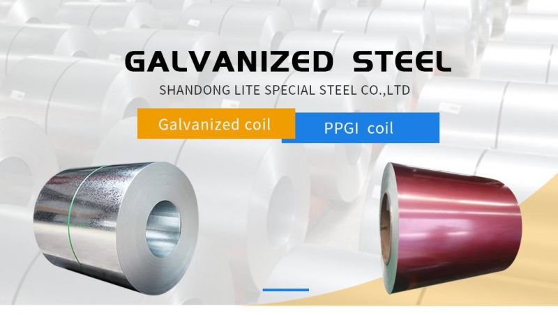 Factory Thickness 0.12mm-1.3mm Ral Color Coated Prepainted Steel Coil Grade 550 (80) Class1 Galvanized Coil