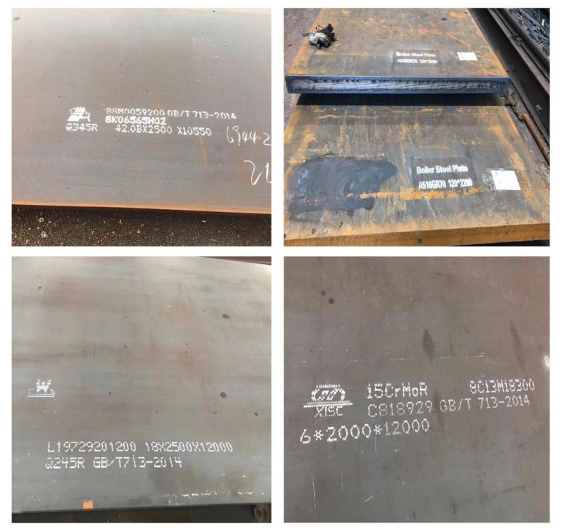 Pressure Vessel Metal Material SA516 Gr70 Boiler Steel Plate