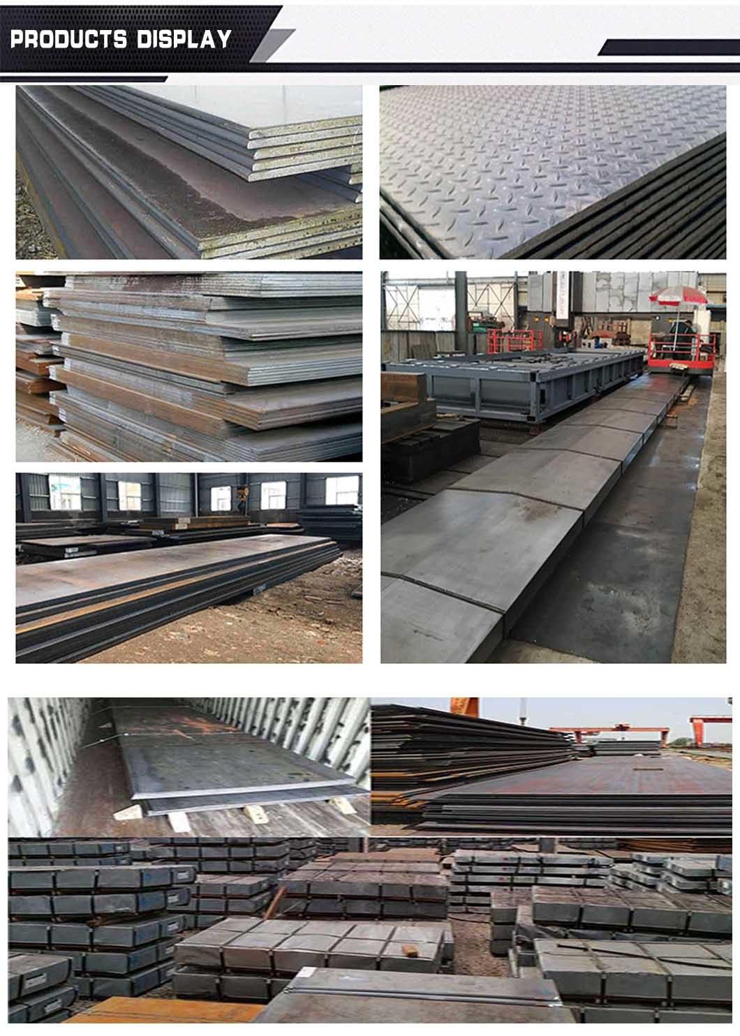ASTM A529 Gr. 42, 50 En10025-2 S275jr Structural Iron Metal Sheet High Strength Carbon Steel Plate