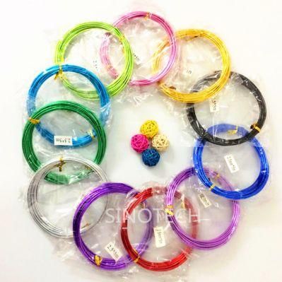 Colored Metal Bright Florist Wire
