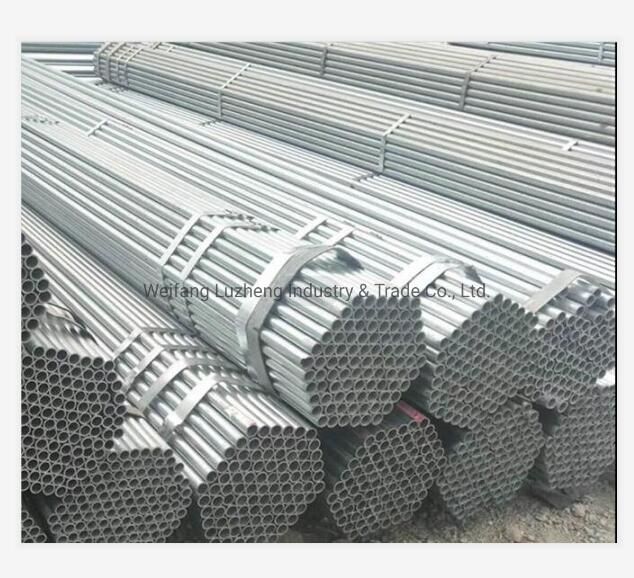 ASTM A53 Gr. B Steel Pipe ERW Sch40 Sch20, ASTM A53 B Galvanized Steel Pipe for Greenhouse