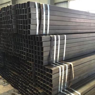 Raw Material Q235 Welded Mild Rhs Square Steel Pipe Small Diameter Black Pipe