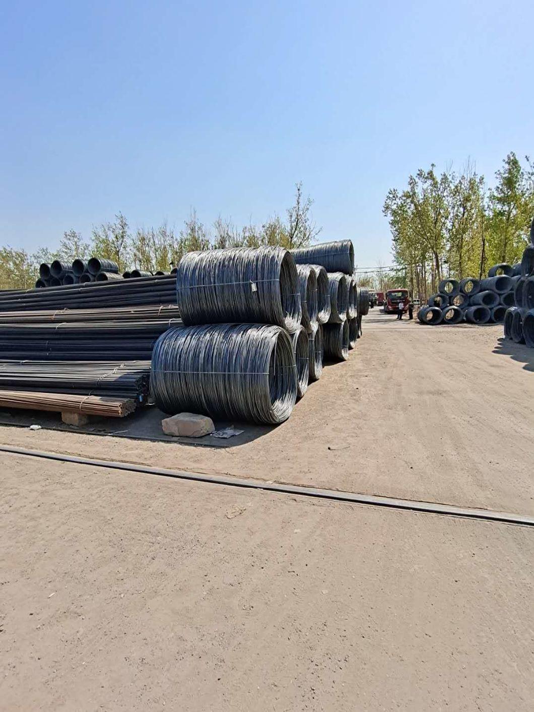 Grade Q195 Nails Making Material Steel Wire 5.5mm