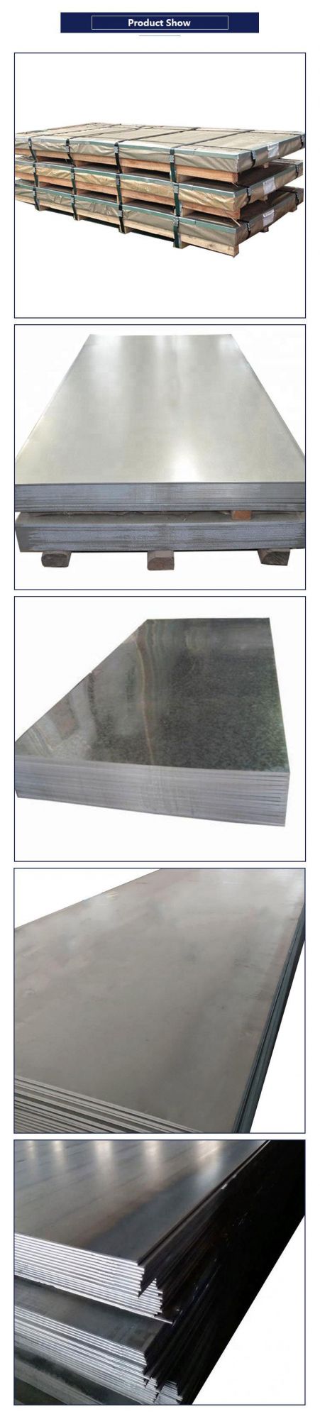 Dx51d Z275 Galvanized Steel Sheet Ms Plates 5mm Cold Steel Plates Iron