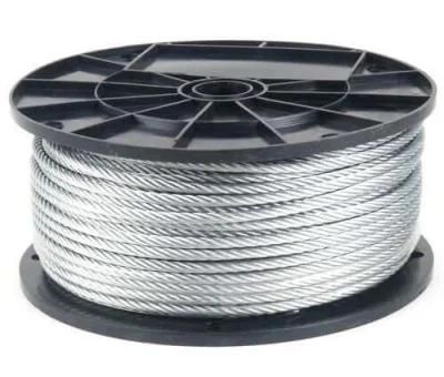 Aircraft AISI 304 AISI 316 Stainless Steel Wire Rope