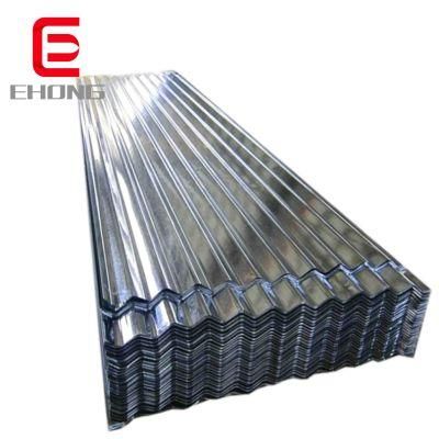Dx51d SGCC Sgch Construction Materials Zinc Color Coated Corrugated Metal Roofing Sheet Tile